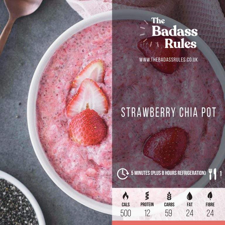 Strawberry Chia Pot